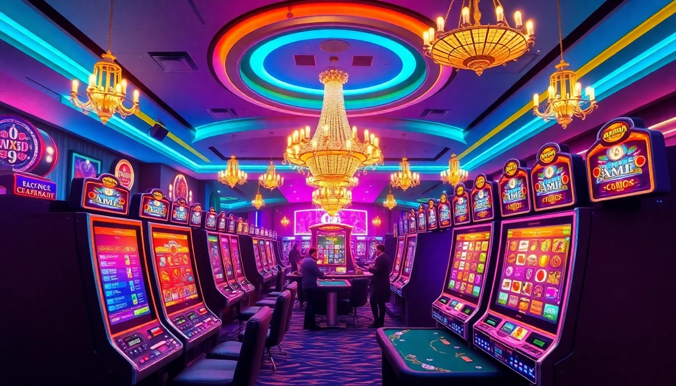 Experience the excitement of megac4 with vibrant gaming options and a lively casino atmosphere.