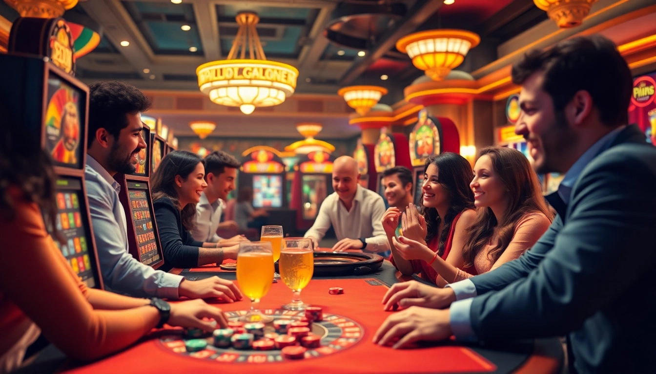 Experience the joy of gaming at HappyLuke with vibrant slot machines and roulette.