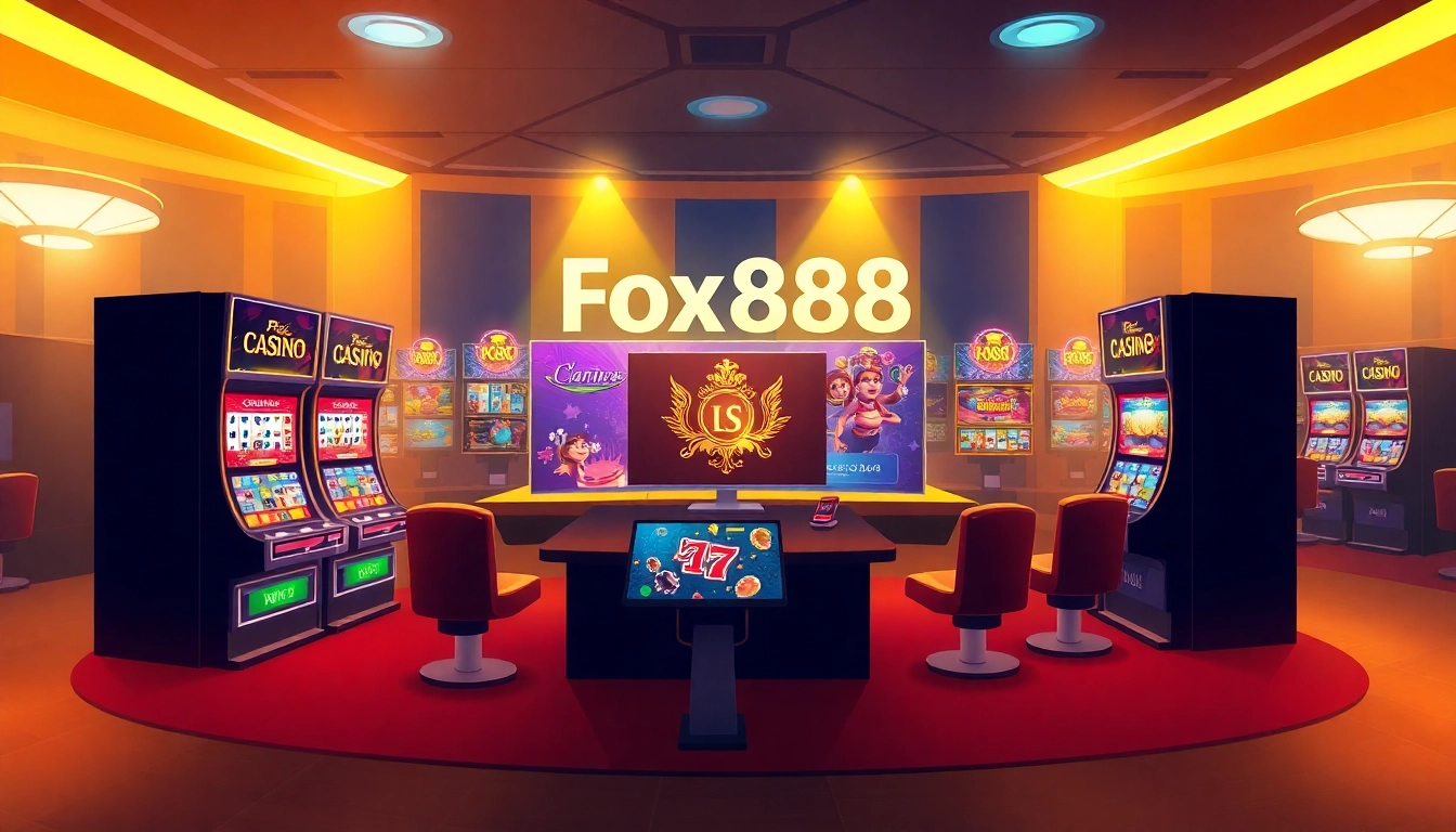 Experience the thrilling world of fox888 online gaming with diverse casino options.