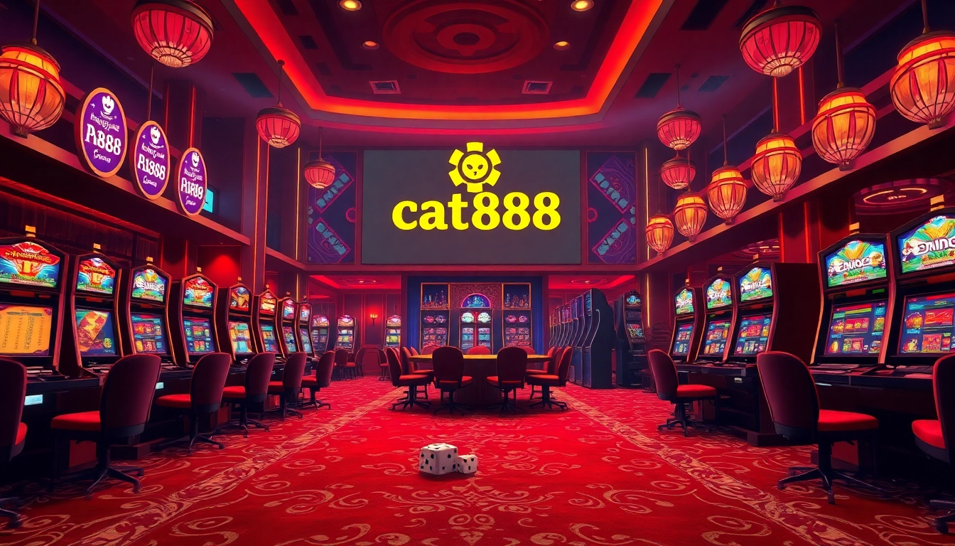 Experience the thrill of cat888 in a vibrant casino ambiance filled with excitement and opportunity.