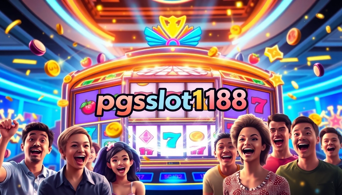 Experience the thrilling action of pgslot168 with colorful slot machines in vibrant online casino.