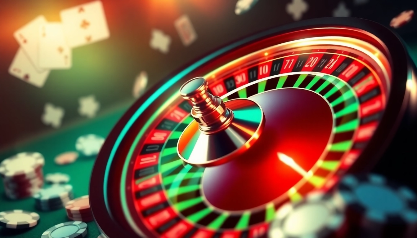 Experience thrilling online betting with ww88 featuring a vibrant roulette wheel and engaging game motifs.