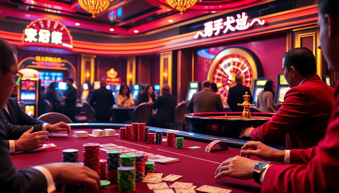 High-stakes poker game at a luxurious 카지노, highlighting 안전놀이터 for a secure gambling experience.