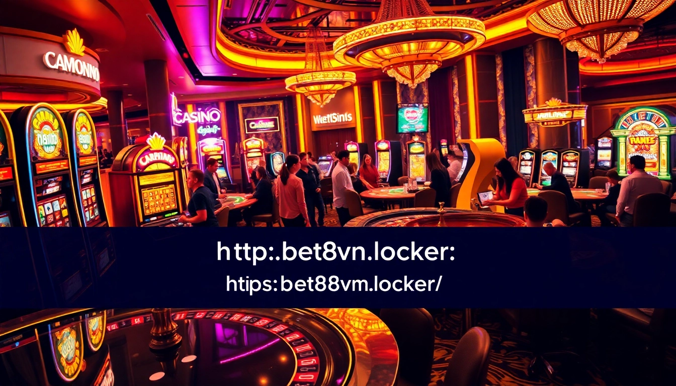 Experience the excitement of the casino at https://bet88vn.locker/, with vibrant slot machines and intense poker action.